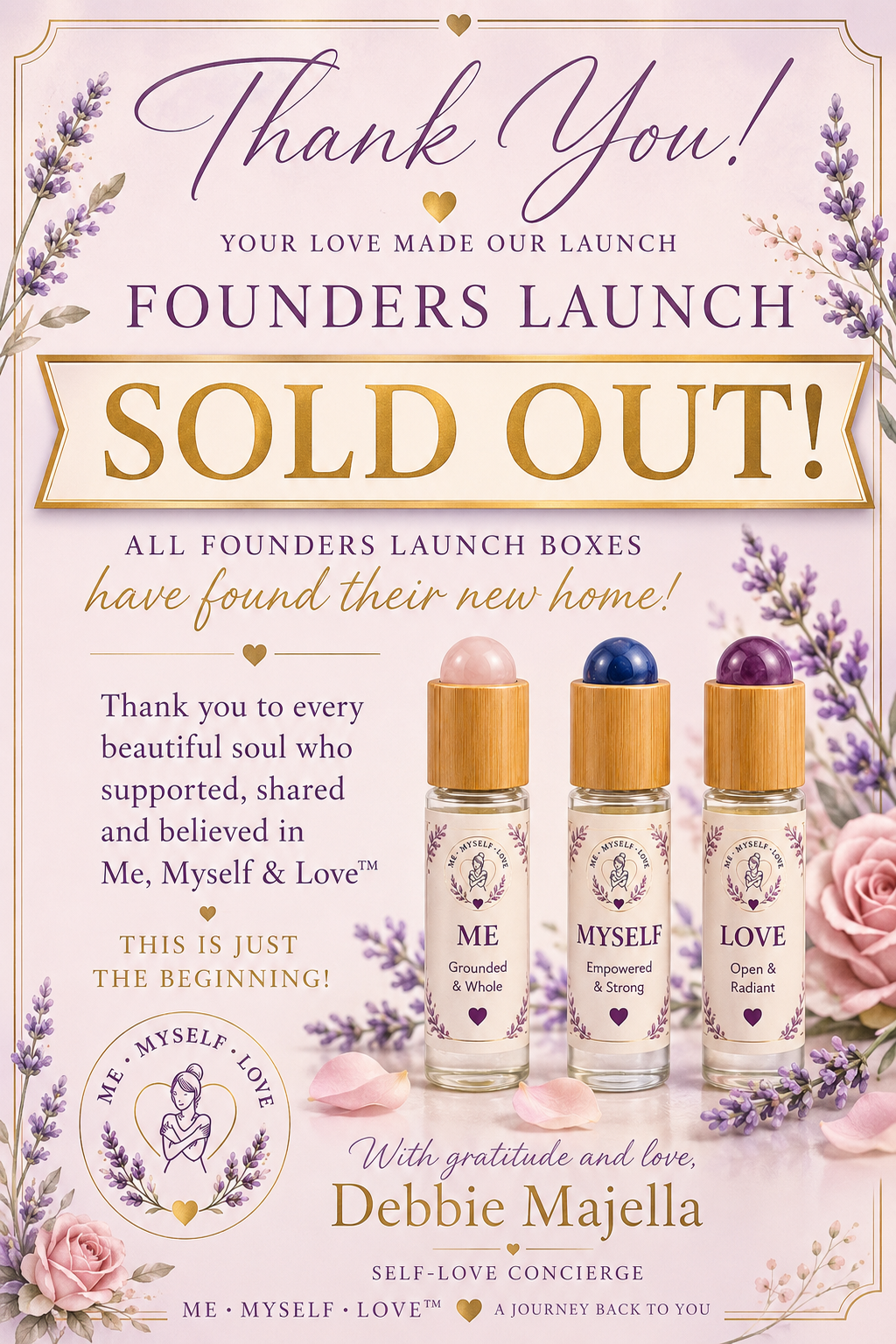 VIP Founders Box – Me, Myself & Love